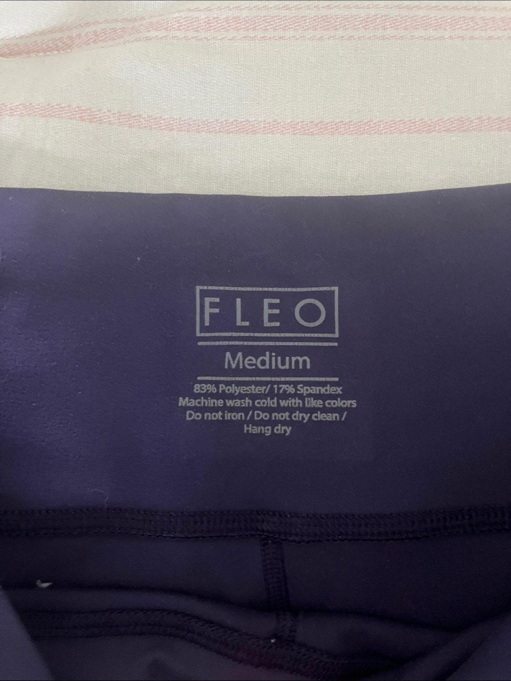 Fleo Women's Deep Purple High-Rise Bike Shorts - Picture 2 of 3